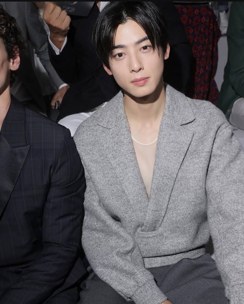 Cha Eun Woo at Dior's After-Party. Let's Clear this Up. in 2023