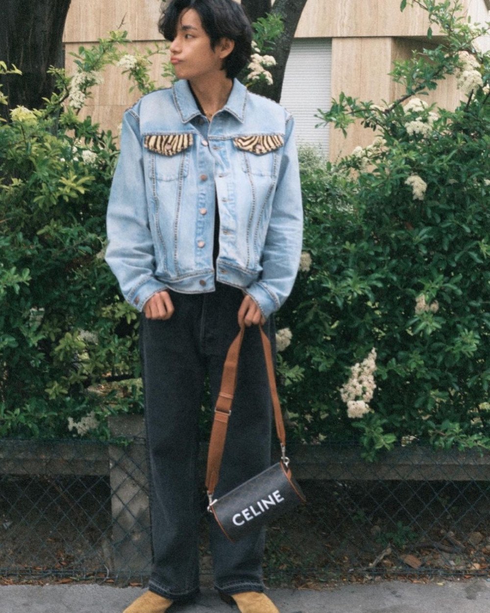 BTS's V (Kim Taehyung) is Effortlessly Cool and Stylish in Denim