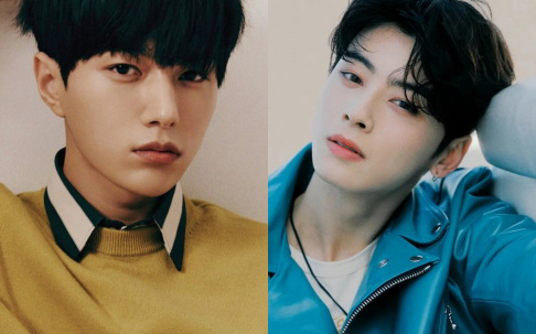 ASTRO, Cha Eun Woo, INFINITE, Kim Myung Soo (L)