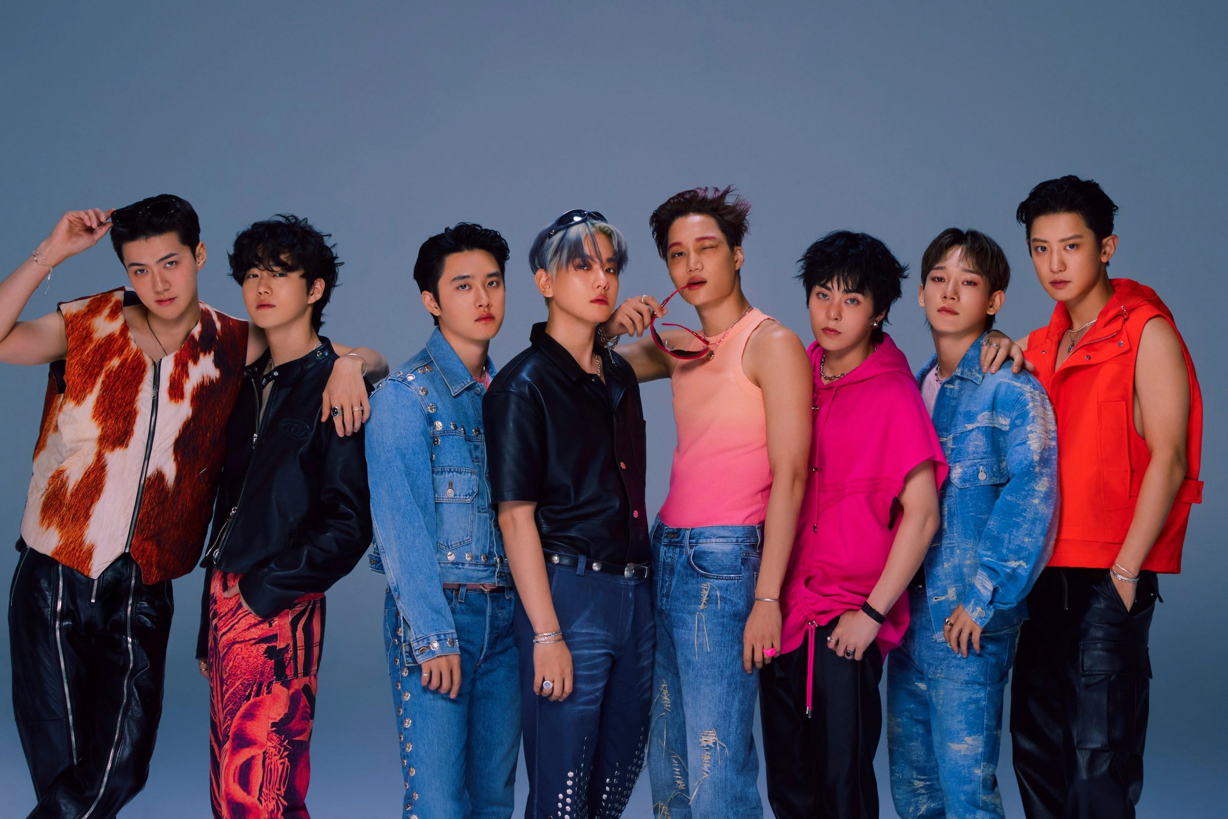 EXO rolls out stylish and chic teaser photos for their 7th full album ...