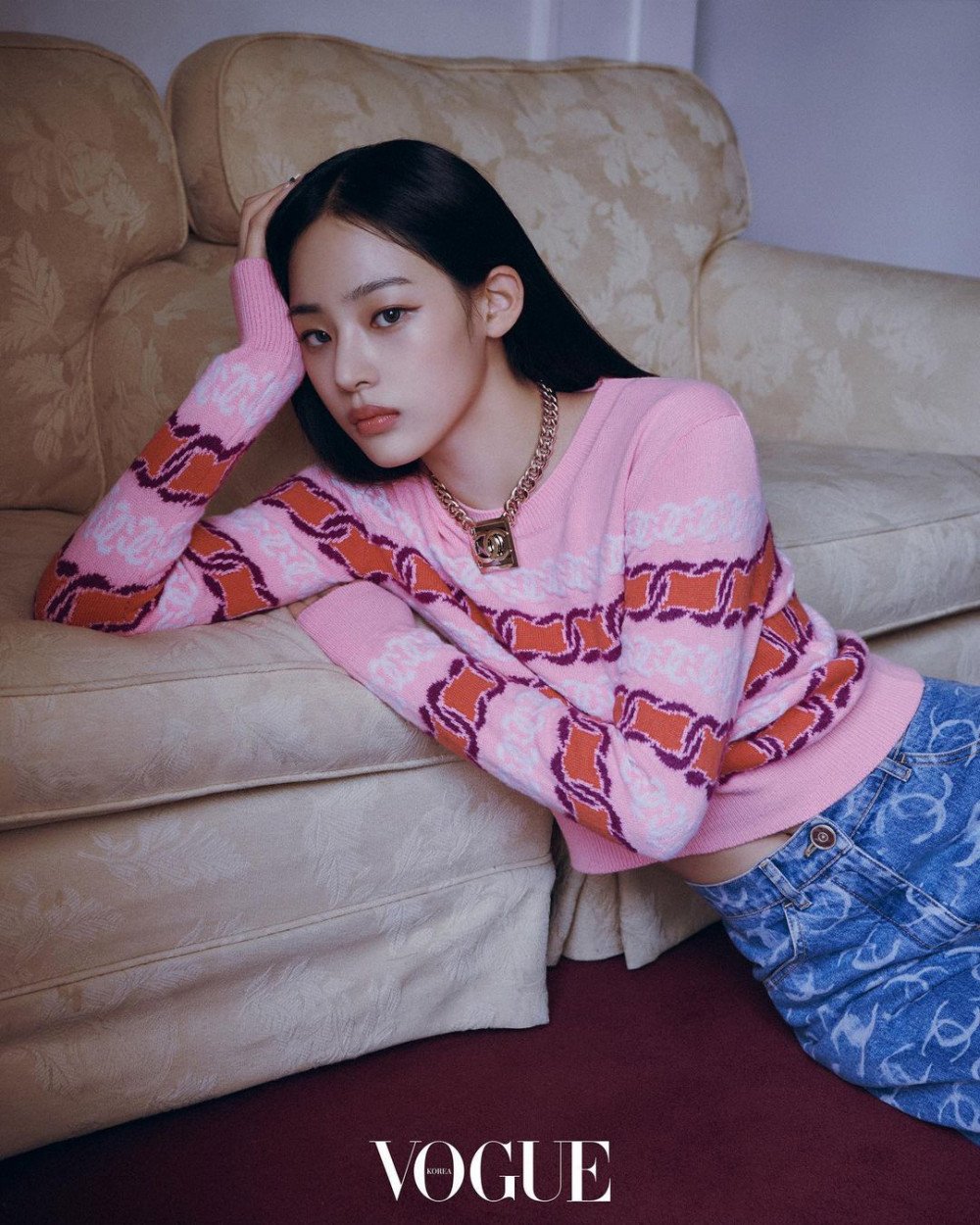 Очаровательная Минджи (NewJeans) на фото для журнала «Vogue Korea»