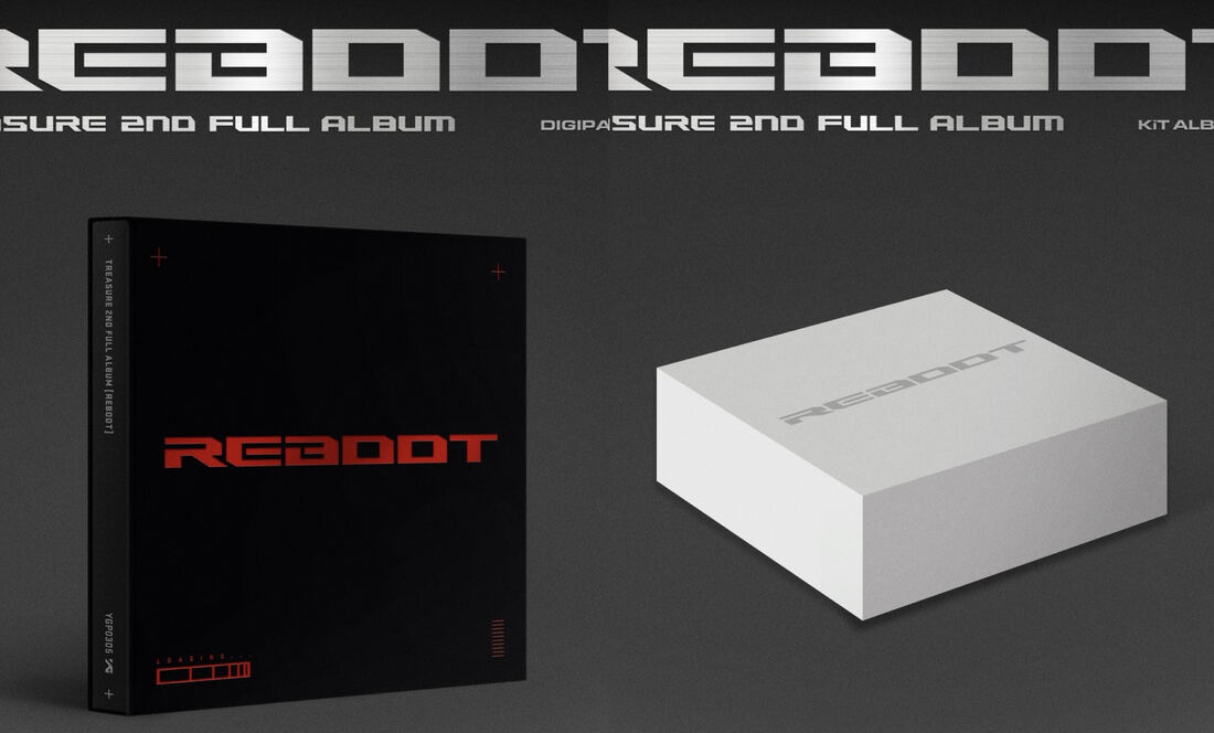 TREASURE's second album 'REBOOT' will be released using sustainable