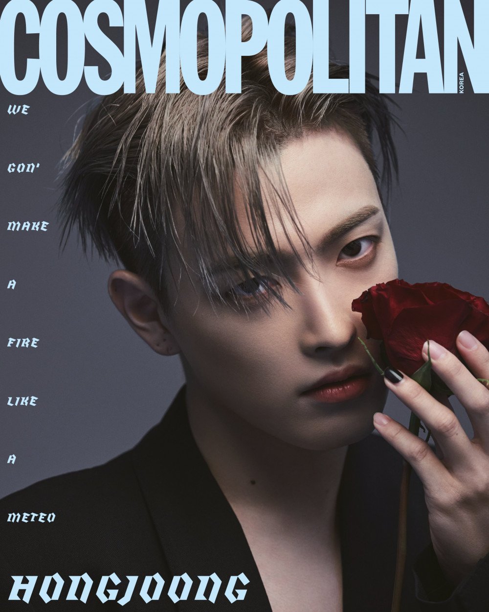 ATEEZ воспламеняют сердца: участники сияют на обложке Cosmopolitan Korea