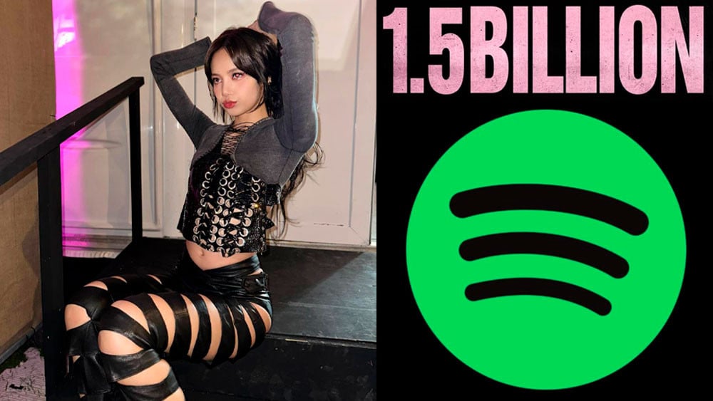 BLACKPINK's Lisa makes history as 1st K-pop solo artist with 1.5 billion  streams across all songs on Spotify