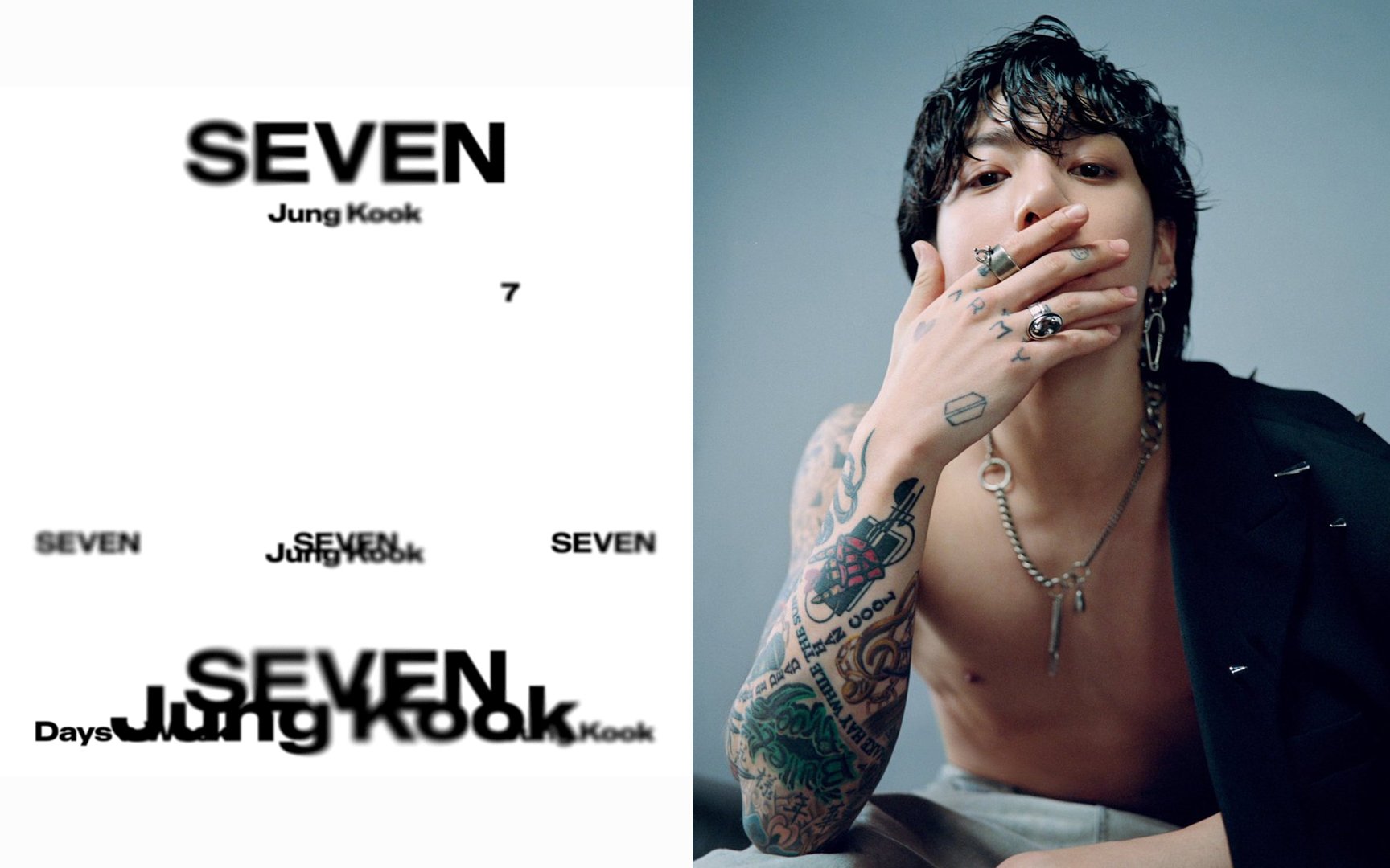 BTS Jungkook's "Seven" the fastest song ever to surpass 100 Million Streams in Spotify
