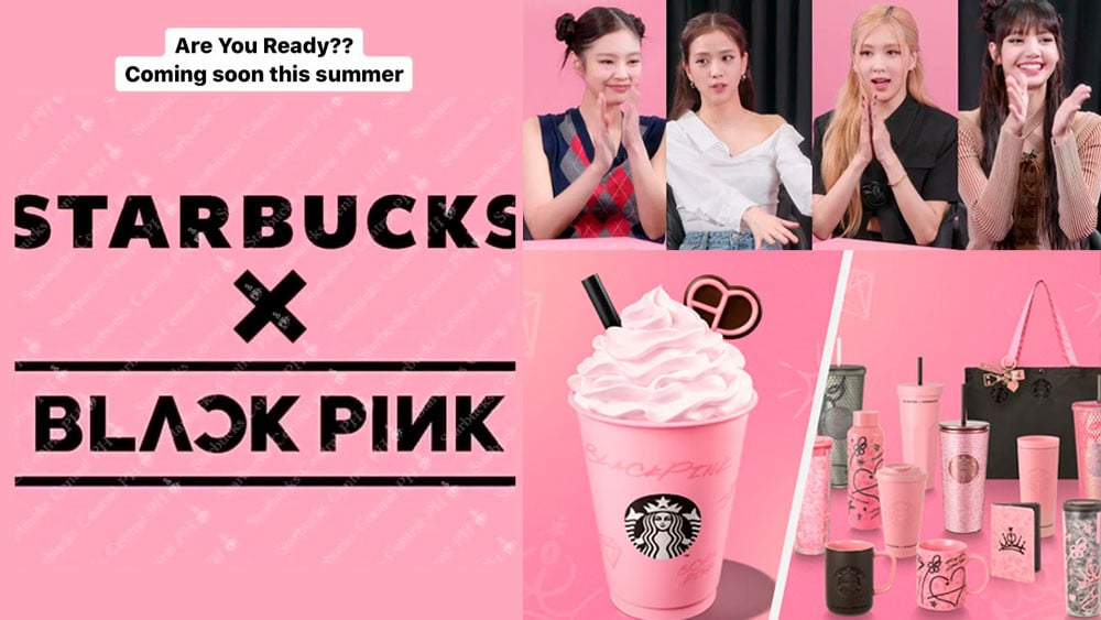 BLACKPINK x Starbucks Frappuccino Merch Collection