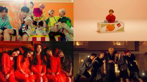 EXO, GOT7, Red Velvet, Woosung, TXT, Wooah (Woo!ah!)