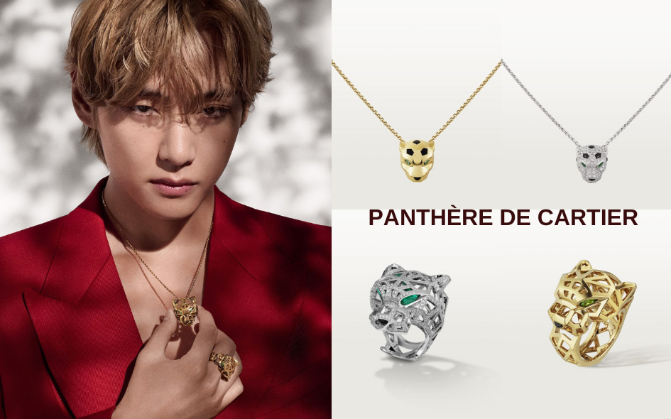 SOLD OUT KING”: BTS' V sells out Cartier's Panther Necklace following his  announcement as their new brand ambassador