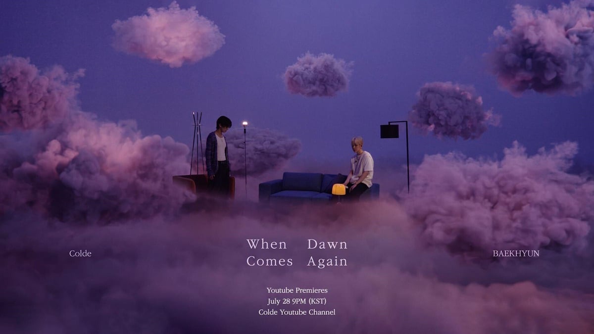 Colde reveals cloudy teaser collab with EXO's Baekhyun 'When Dawn Comes ...