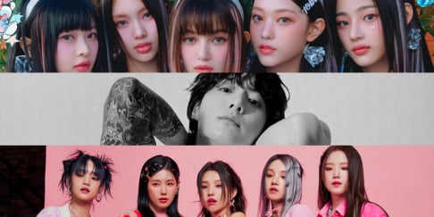 aespa, Jungkook, I-DLE, IVE, LE SSERAFIM, NewJeans, Parc Jae Jung