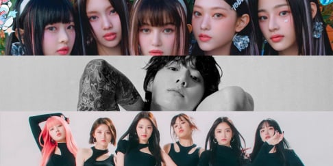 aespa, Jungkook, (G)I-DLE, IVE, LE SSERAFIM, NewJeans, Parc Jae Jung