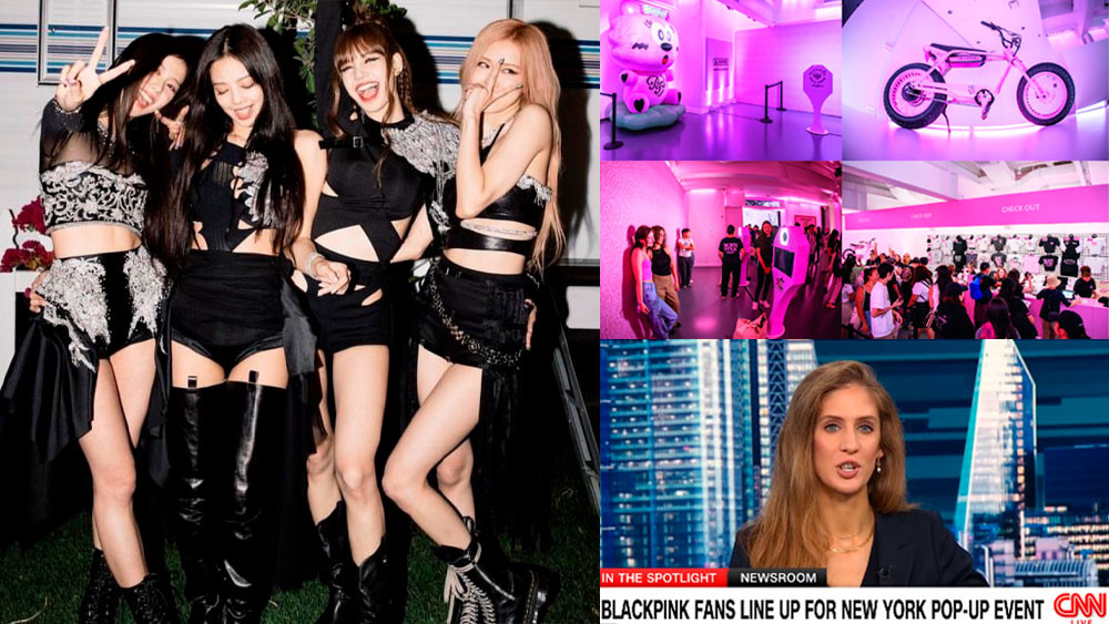 BLACKPINK's Pop-up Store in New York with Verdy was a smashing success with  a massive line of shoppers