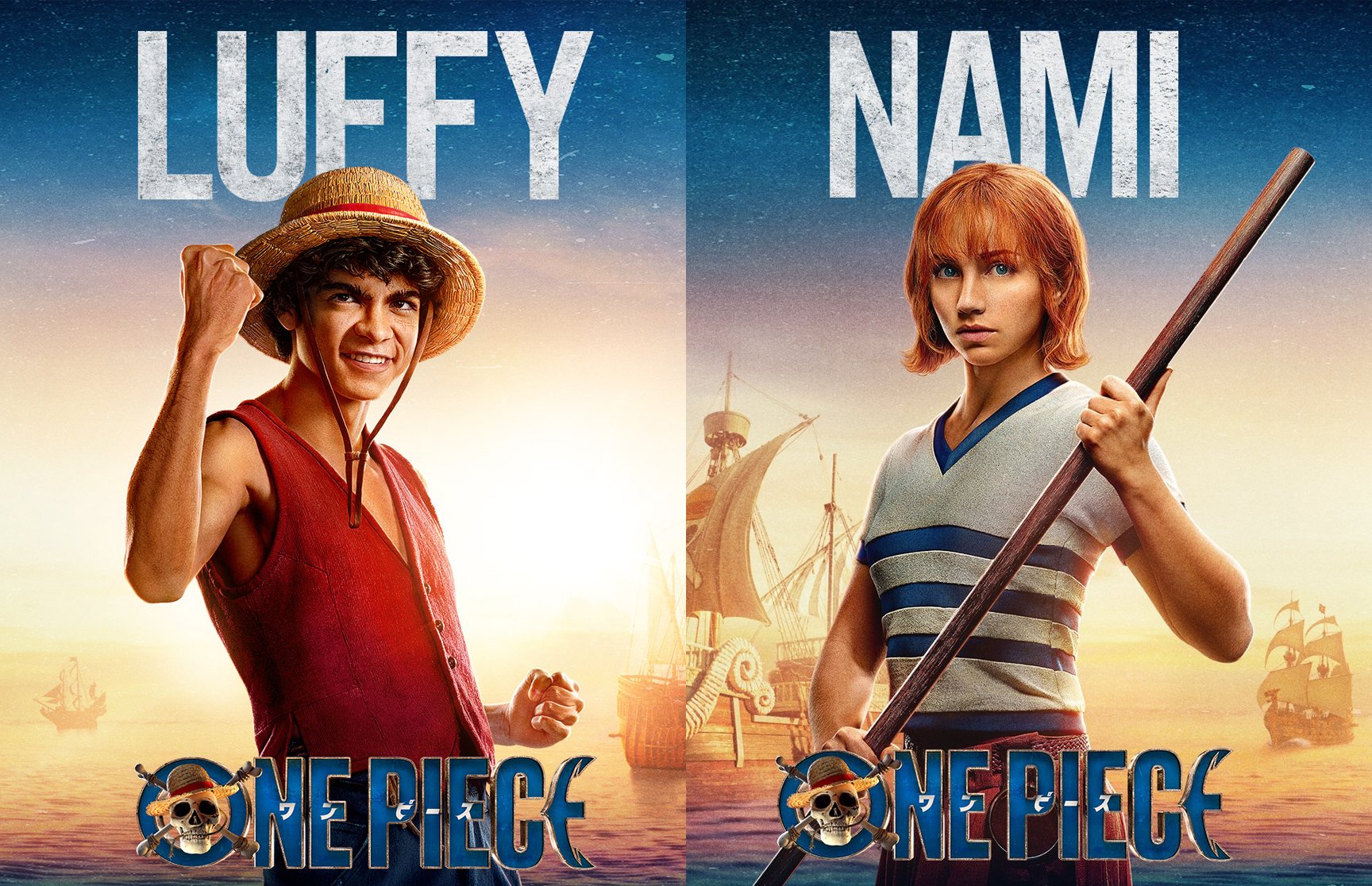 K-netizens react to the character posters for Netflix's live-action remake  of 'One Piece