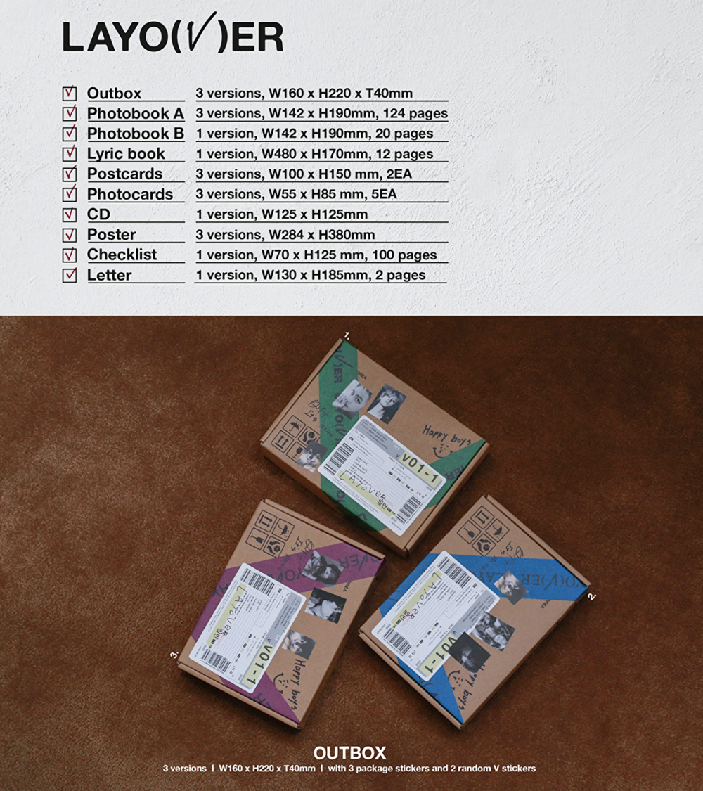 BTS' V announces solo visual album 'Layover', reveals tracklist