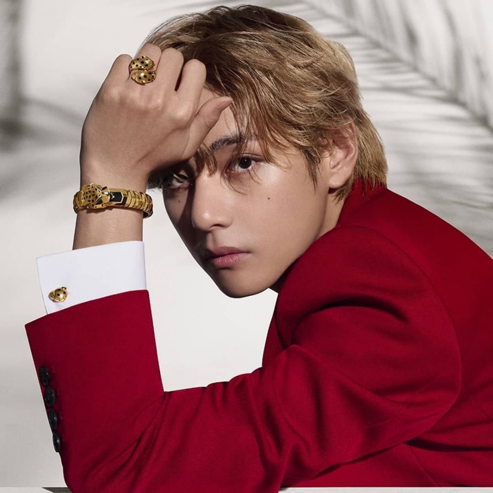 BTS's V (Kim Taehyung) embodies the elegance & magnetism of the panther in  new campaign for Panthere de Cartier collection