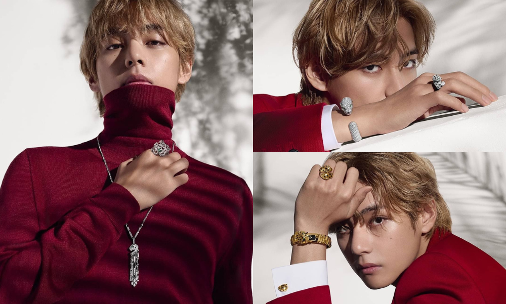 V of BTS And Artists Who Brand Ambassadors Of Cartier