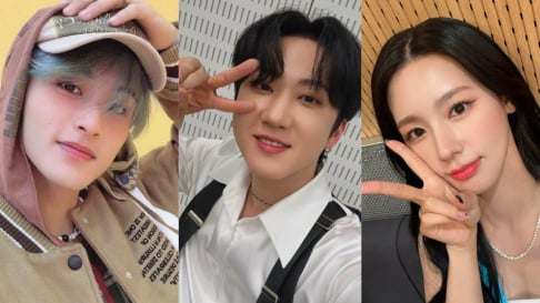 BTS, Jungkook, J-Hope, EXO, Suho, (G)I-DLE, Miyeon, LOONA, Yves, MAMAMOO, Solar, Wonho, NCT, Mark, Chenle, Seventeen, Vernon, Stray Kids, Changbin, TWICE, Tzuyu, TXT, Yeonjun