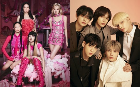 BLACKPINK, TXT