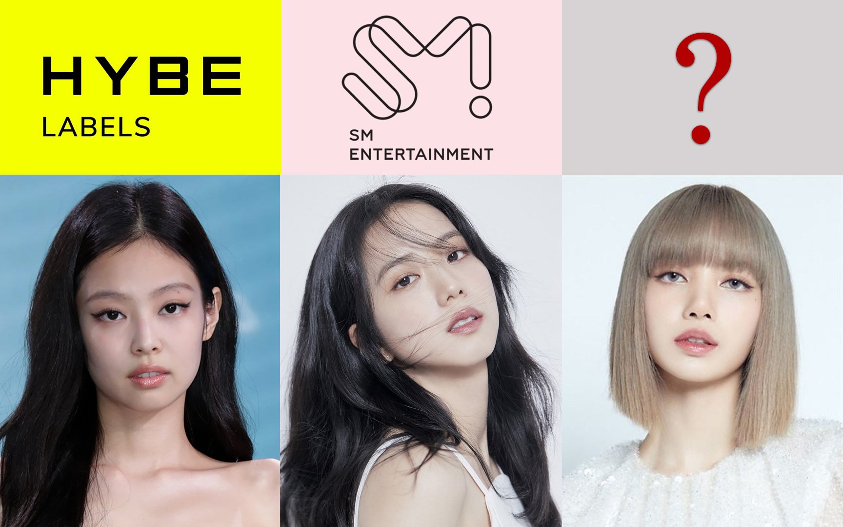 Jennie to HYBE? Jisoo to SM actors? Lisa to? Which companies would suit