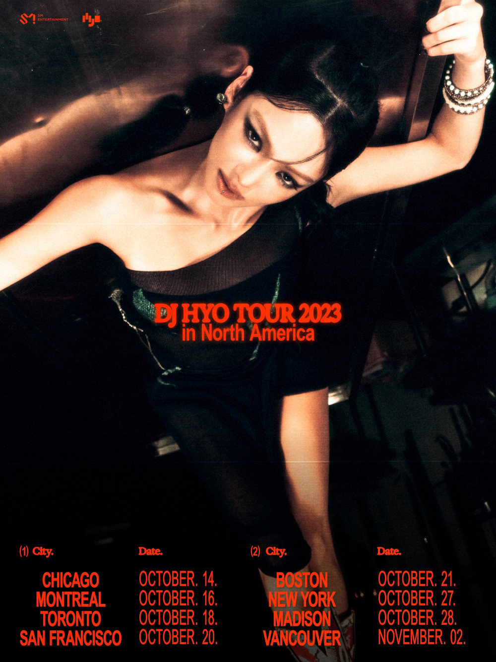 Хёён из Girls' Generation объявила о туре по Северной Америке "DJ HYO TOUR 2023"