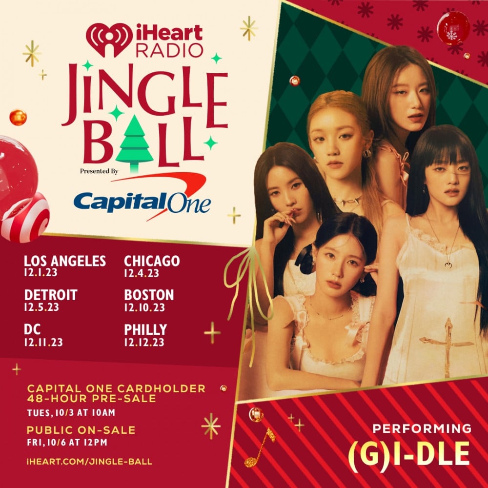 NCT DREAM, (G)I-DLE и P1Harmony присоединились к звездному лайн-апу тура iHeartRadio «Jingle Ball» по США