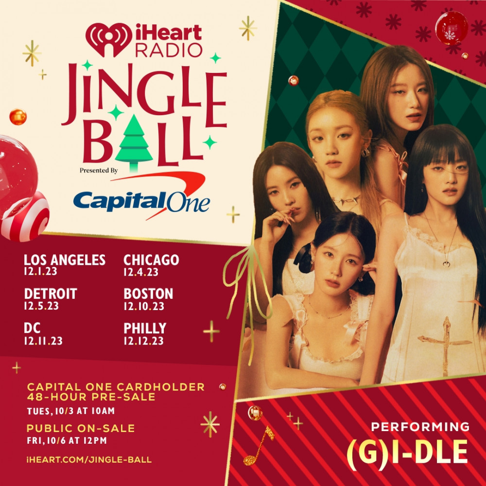 NCT DREAM, (G)I-DLE и P1Harmony присоединились к звездному лайн-апу тура iHeartRadio «Jingle Ball» по США