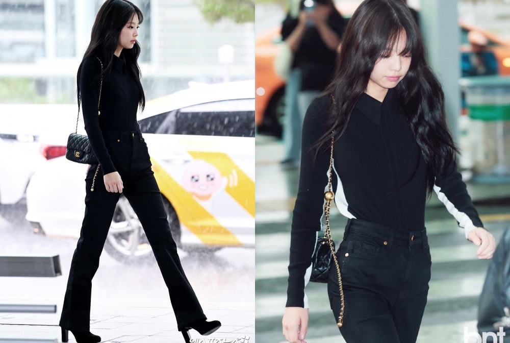 BLACKPINK's Jennie slays airport fashion in stylish bangs and Chanel outfit  before heading to Paris