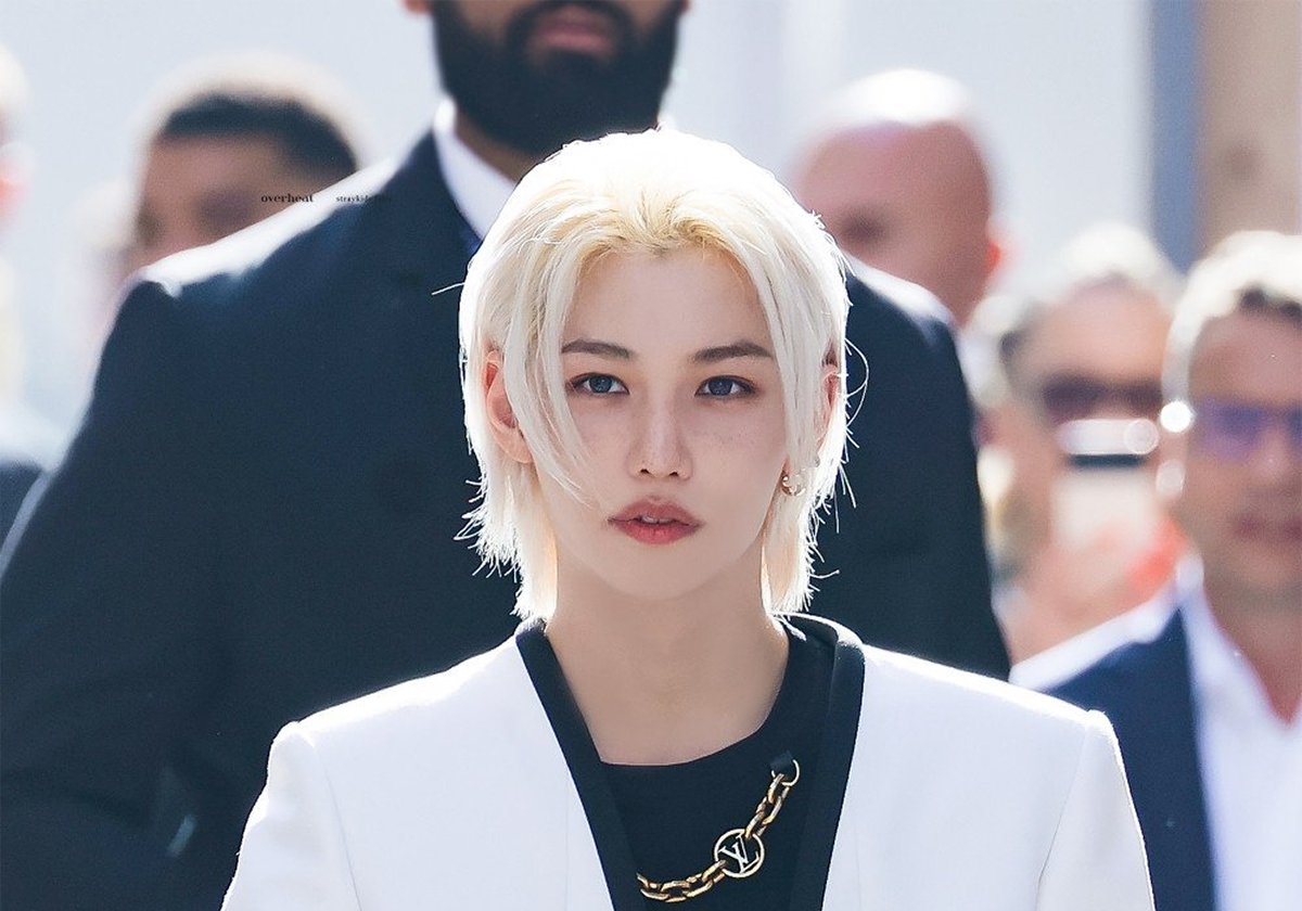 Viral Takes on X: Stray Kids' Felix in newly shared pictures with Louis  Vuitton's women's creative director Nicolas Ghesquière.   / X
