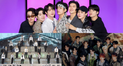 BTS, NCT, Seventeen
