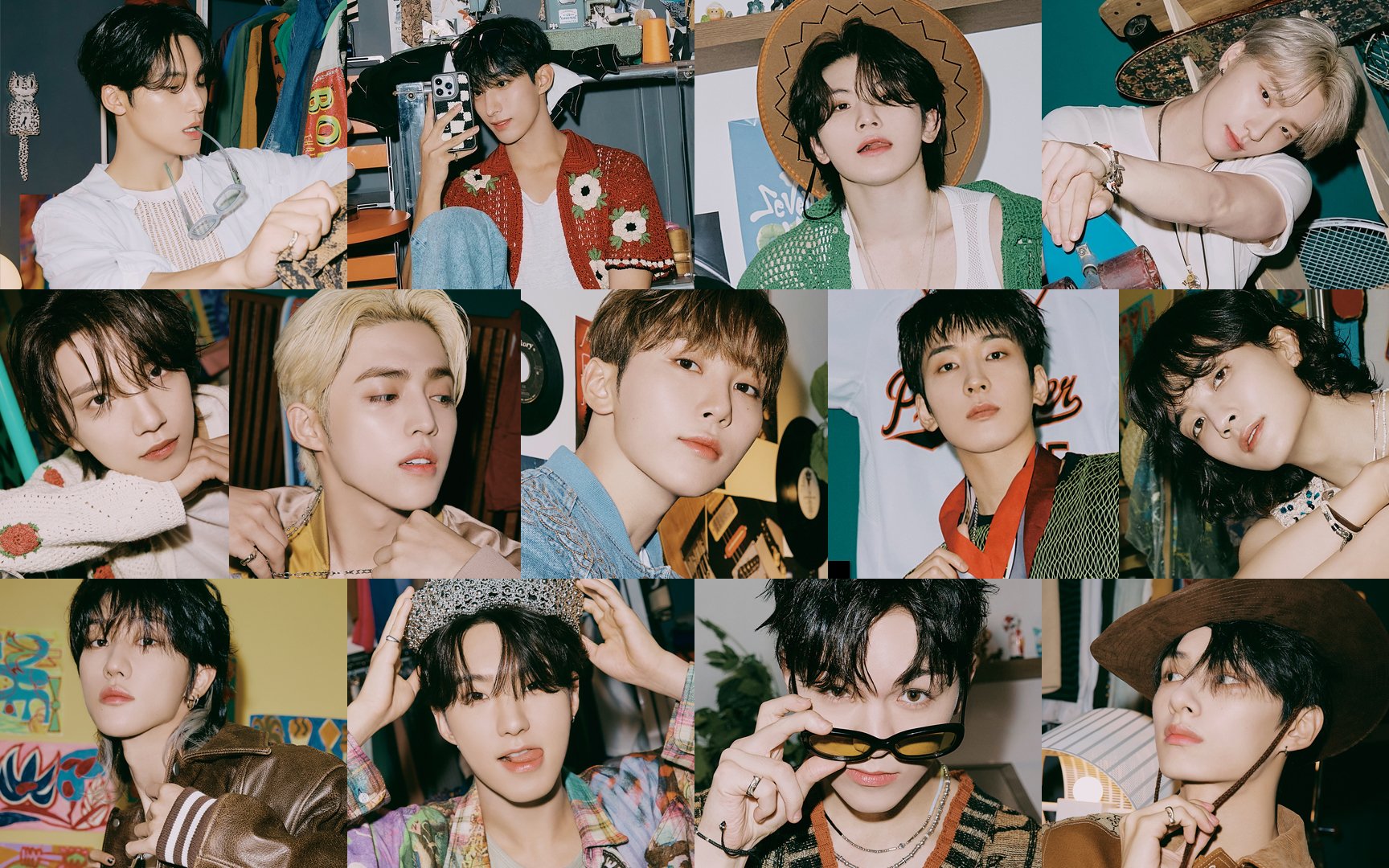 Seventeen releases new individual teaser photos for their 11th mini
