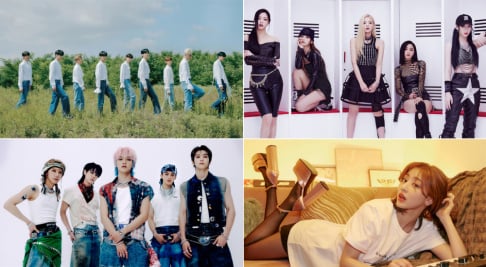 BTS, J-Hope, ITZY, Jukjae, Kim Feel, NCT, STAYC, The Boyz, Jihyo, TXT, ZEROBASEONE