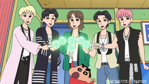 TXT сыграют специальные камео роли в эпизоде «Crayon Shin-chan»