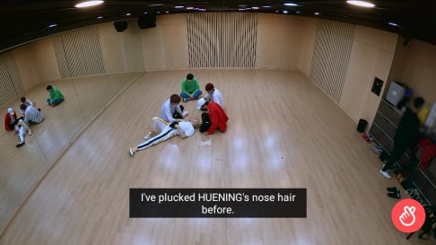 ATEEZ, Yeosang, San, Wooyoung, BTS, Jungkook, EXO, Sehun, (G)I-DLE, Shuhua, MAMAMOO, Hwa Sa, TEN, WayV, NMIXX, Seventeen, Seungkwan, SHINee, Taemin, Stray Kids, Bang Chan, Changbin, TREASURE, TWICE, Nayeon, TXT, Taehyun, VICTON
