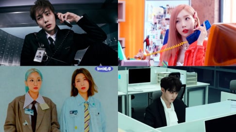 BOL4 (Bolbbalgan4), BTS, CRAVITY, DAY6, Giant Pink, Taeyeon, Highlight, Red Velvet, Yeri, Seventeen, SHINee, Key, Super Junior, Suran, Kang Daniel