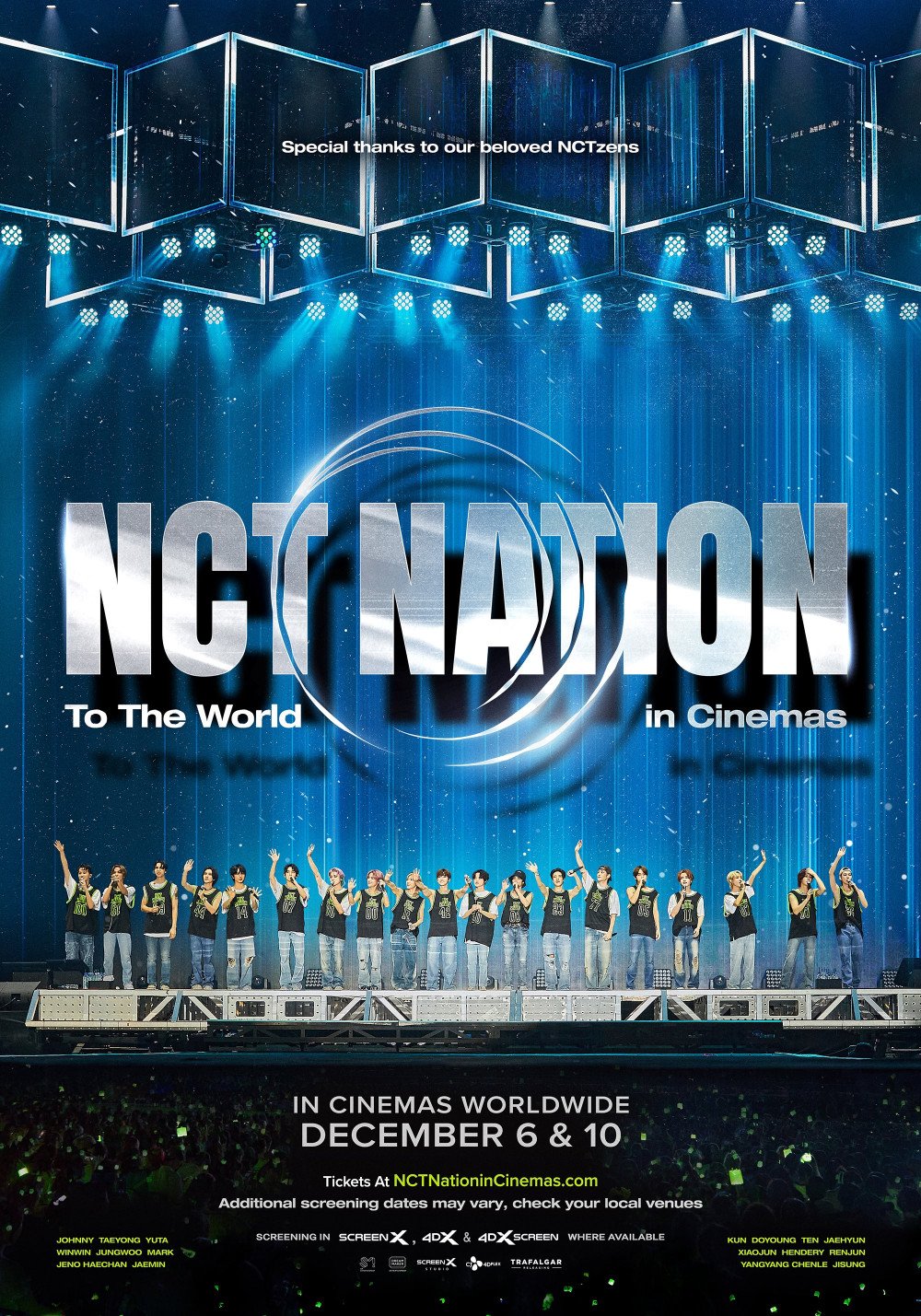 Концерт NCT «NCT NATION: To The World» выйдет в кинотеатрах по всему миру