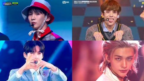 ASTRO, Rocky, Moonbin, Sanha, ATEEZ, Seonghwa, Mingi, BTOB, ENHYPEN, Jake, EVNNE, EXO, Doh Kyung Soo (D.O.), SHINee, Key, Stray Kids, Hyunjin, Seungmin, WEi, ZEROBASEONE