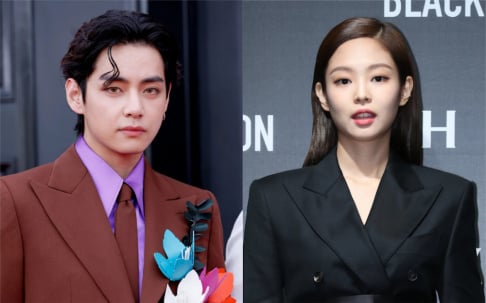 BLACKPINK, Jennie, BTS, V