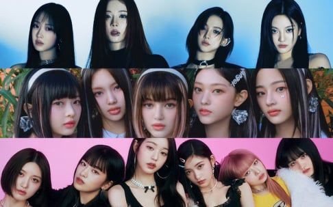 aespa, I-DLE, ITZY, IVE, LE SSERAFIM, misc., NewJeans, NMIXX, STAYC