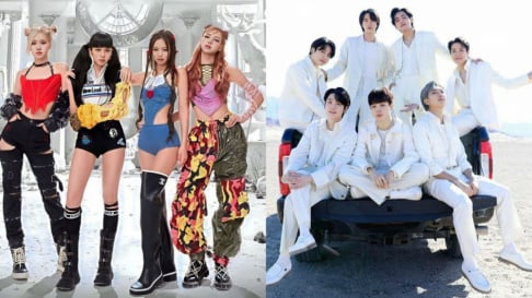 G-Dragon, BLACKPINK, BTS, EXO, (G)I-DLE, Seventeen