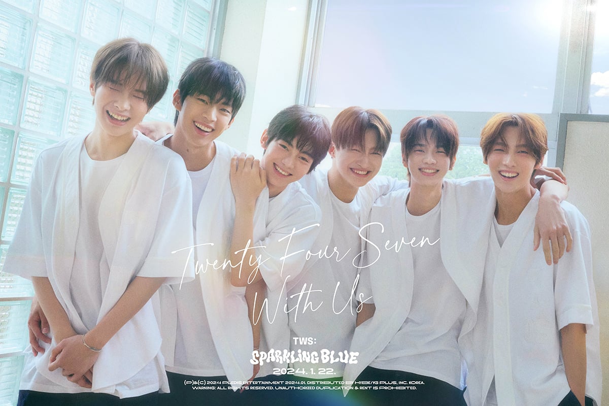 TWS release 'Sparkling Blue' teaser images for their anticipated debut ...