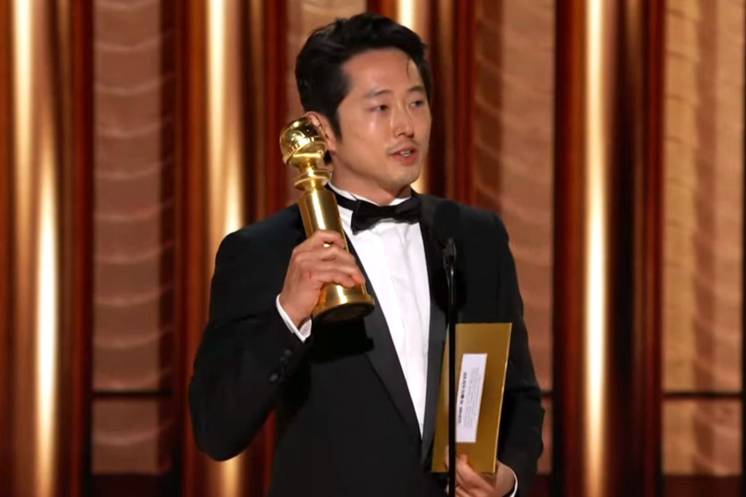 KoreanAmerican actor Steven Yeun scripts History The First Asian