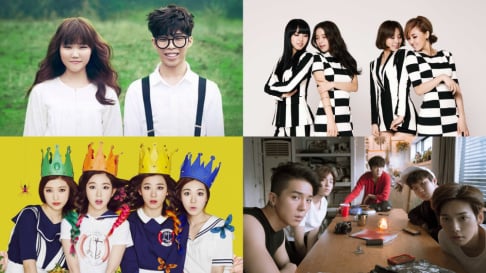 Akdong Musician (AKMU), Suhyun, Chanhyuk, Zico, Crush, GOT7, Heize, Lovelyz, MAMAMOO, Red Velvet, WINNER