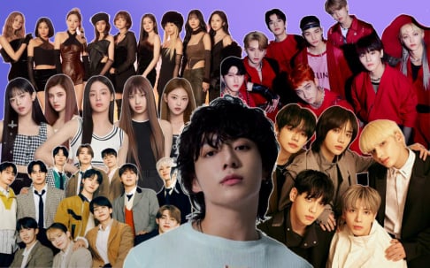 BTS, Jungkook, NewJeans, Stray Kids, TWICE, TXT