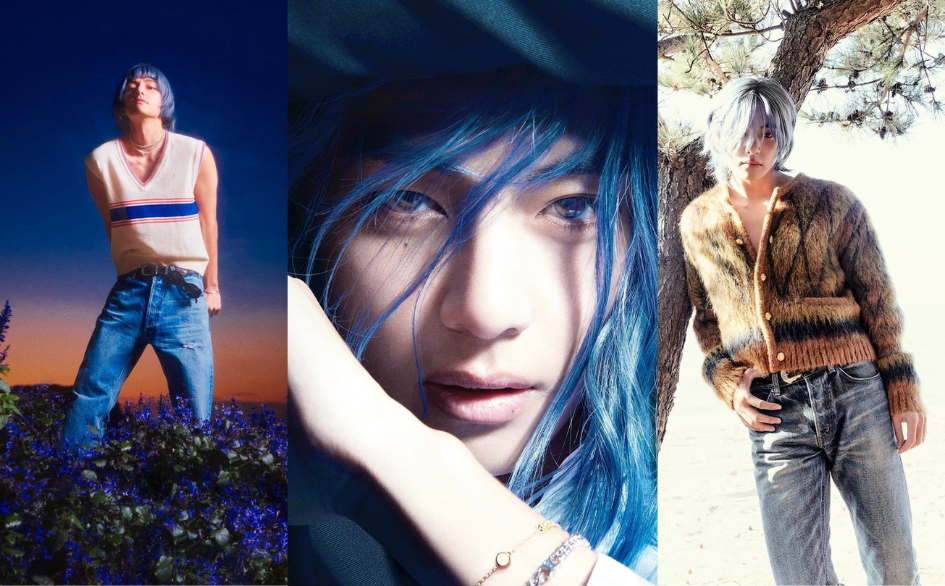 7. Jongup's Mesmerizing Blue Hair and Tattoo Photoshoot for Harper's Bazaar Korea - wide 5