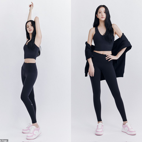 Jisoo x alo is here and this lookbook ate down! #jisoo #kimjisoo