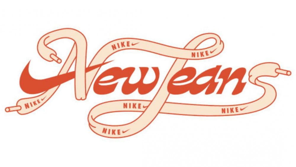 Nike x Newjeans logo