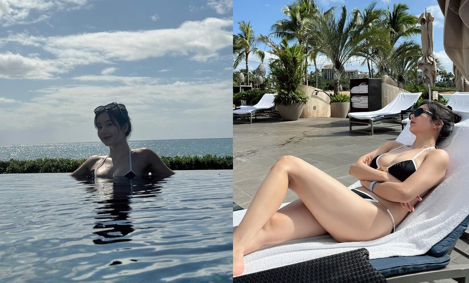 Kwon Eun Bi’s glamorous bikini shots from Hawaii leave fans awestruck