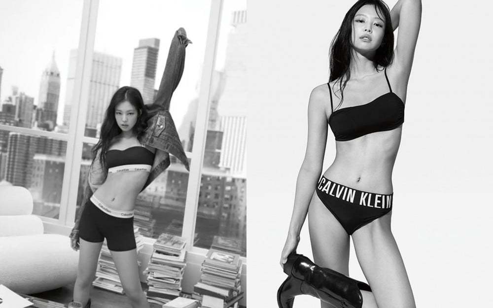 BLACKPINK's Jennie showcases her beauty in Calvin Klein