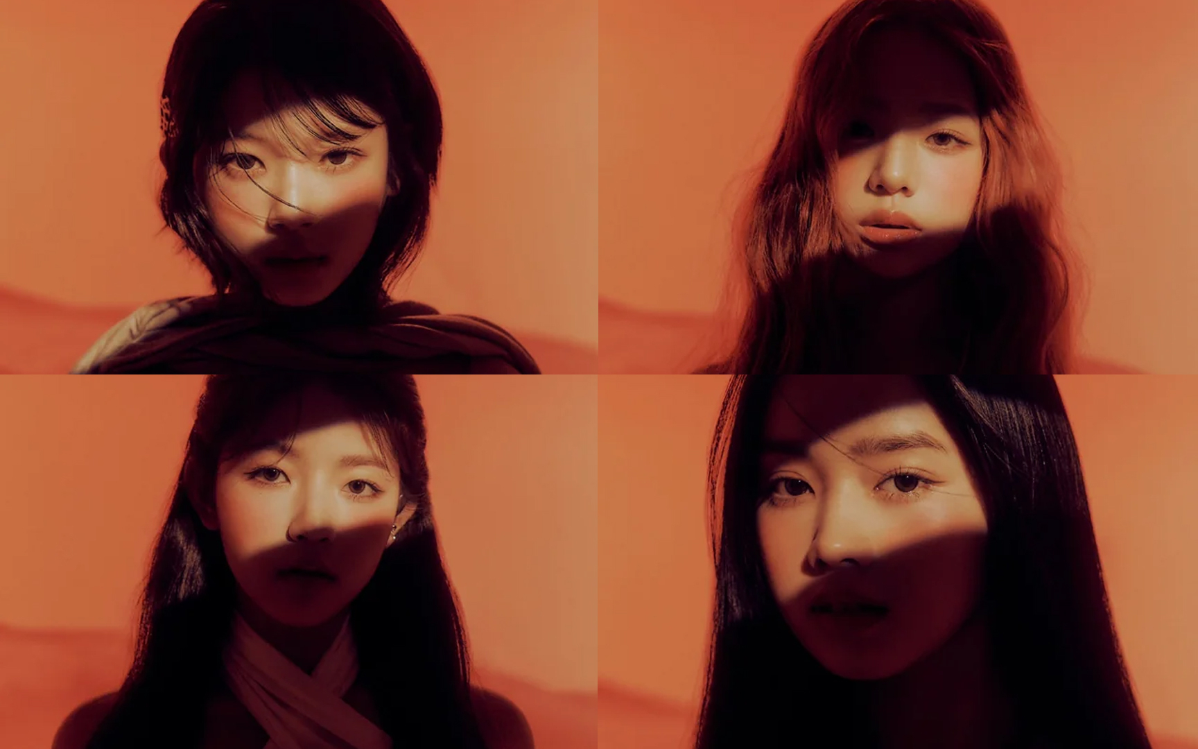 Project girl group UNIS unveils enigmatic profile photos of the