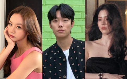 Hyeri, Han So Hee, Ryu Jun Yeol